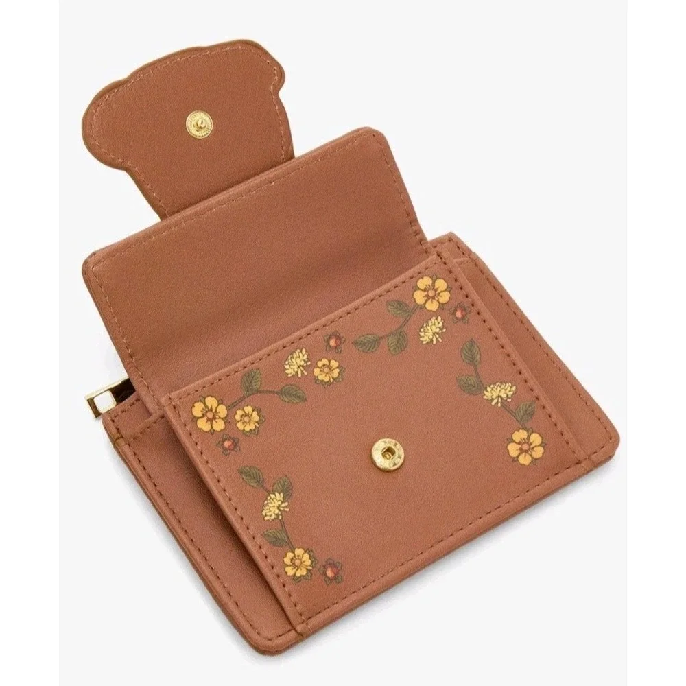 NWT Studio Ghibli®‎ My Neighbor Totoro Floral Mini Zipper Wallet